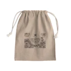 maru houseの祈りの女神 Mini Drawstring Bag