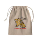 Dotrepのレオパ ドット絵 Mini Drawstring Bag