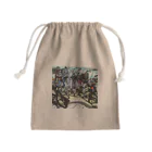 日々好日屋2号店の自転車ドミノ Mini Drawstring Bag