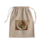 激辛感動商店の居抜塩拉麺美味 Mini Drawstring Bag