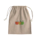 ハナのお店のりんご三兄弟 Mini Drawstring Bag