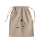 SUIMINグッズのお店の元気なまぐろ握り Mini Drawstring Bag