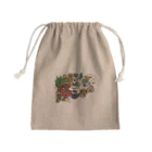 ごはんくんと仲間たちのごはんだよ、全員集合！ Mini Drawstring Bag