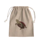 みのじのすいすいクサガメ Mini Drawstring Bag