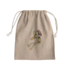 みみはんこ/消しゴムはんこのKokopelli Mini Drawstring Bag