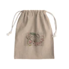 Pointillism loveの春の妖精 Mini Drawstring Bag