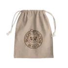 sippo no oekakiyasanのOUCHIPANDAロゴマーク Mini Drawstring Bag