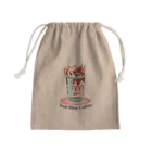 Teal Blue CoffeeのSpecial strawberry Mini Drawstring Bag