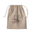 あおいとまり木のもりのえんそうかい Mini Drawstring Bag