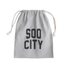 JIMOTOE Wear Local Japanの曽於市 SOO CITY Mini Drawstring Bag