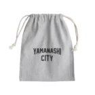 JIMOTOE Wear Local Japanの山梨市 YAMANASHI CITY Mini Drawstring Bag