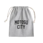 JIMOTOE Wear Local Japanの本巣市 MOTOSU CITY Mini Drawstring Bag