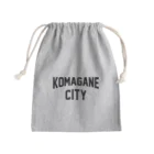 JIMOTOE Wear Local Japanの駒ヶ根市 KOMAGANE CITY Mini Drawstring Bag