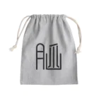 （株）無気力産業の改造漢字“脳” Mini Drawstring Bag