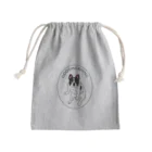 DOG FACEのフレンチブルドッグ【わんデザイン 6月】 Mini Drawstring Bag