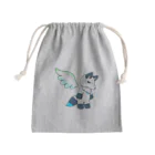 ちょこ太郎SUZURIショップの天使ちょこ太郎 Mini Drawstring Bag