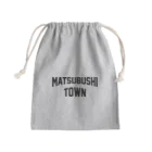 JIMOTOE Wear Local Japanの松伏町 MATSUBUSHI TOWN Mini Drawstring Bag