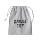 JIMOTOE Wear Local Japanの角田市 KAKUDA CITY Mini Drawstring Bag