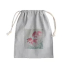 寿めでたや(ukiyoe)の日本画:小原古邨_金魚二匹 Mini Drawstring Bag