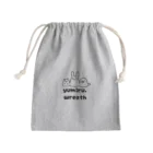 yumiru.wreathのyumiru.wreathロゴ Mini Drawstring Bag