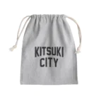 JIMOTOE Wear Local Japanの杵築市 KITSUKI CITY Mini Drawstring Bag