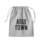 JIMOTOE Wear Local Japanの阿久比町 AGUI TOWN Mini Drawstring Bag
