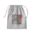 つれづれ　&　ビション・フリーゼの100均画材のお手製マイ・プリンセス Mini Drawstring Bag