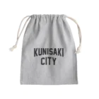 JIMOTOE Wear Local Japanの国東市 KUNISAKI CITY Mini Drawstring Bag