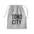 JIMOTOE Wear Local Japanの遠野市 TONO CITY Mini Drawstring Bag