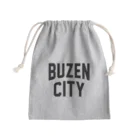 JIMOTOE Wear Local Japanの豊前市 BUZEN CITY Mini Drawstring Bag