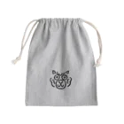 まぁ&どうもの手描きパカ Mini Drawstring Bag