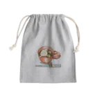 kaoru@nekomangakakuyoのお汁粉食べた？おしるこねこ Mini Drawstring Bag