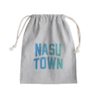 JIMOTOE Wear Local Japanの那須町 NASU TOWN Mini Drawstring Bag