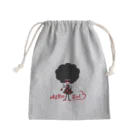 ユララボのアフロガール　ドレスアップver. Mini Drawstring Bag