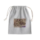 ドッグハウスベティのベビーダックスフンド Mini Drawstring Bag