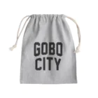 JIMOTOE Wear Local Japanの御坊市 GOBO CITY Mini Drawstring Bag