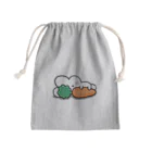 残業うさぎ🐰🌸の残業うさぎは「にんじん大好き」 Mini Drawstring Bag