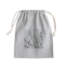 blancillaの揺れる花 Mini Drawstring Bag