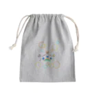 greetenの猫ちゃん組体操　運動会 Mini Drawstring Bag