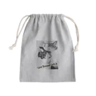 kero _nareのLove Rescued Cats Mini Drawstring Bag