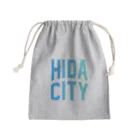 JIMOTOE Wear Local Japanの飛騨市 HIDA CITY Mini Drawstring Bag
