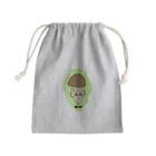 ほっこりのきのこの長男 Mini Drawstring Bag