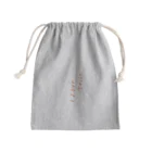 ミラくまのI LOVE Tribe 縦文字 Mini Drawstring Bag