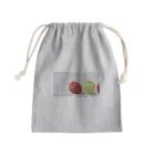 atelier*zephyr(Hisako)のりんご Mini Drawstring Bag