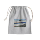 寿めでたや(ukiyoe)のFujiyama ukiyoe 葛飾北斎_冨嶽　武州玉川 Mini Drawstring Bag