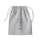 地球de遊ぼ。のヨガールasaちゃん Mini Drawstring Bag