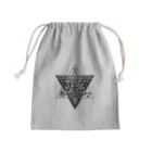 Ａ’ｚｗｏｒｋＳの六芒星ネクロマンサー ブラックアンクリバース Mini Drawstring Bag