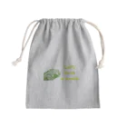 はるきちのぼちぼちいこうぜイグアナ Mini Drawstring Bag