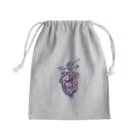 Lupo solitarioのLupo solitario トライバルウルフ(ロゴなし) Mini Drawstring Bag