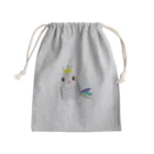 とりかわのゆめかわいいカラフルとり Mini Drawstring Bag